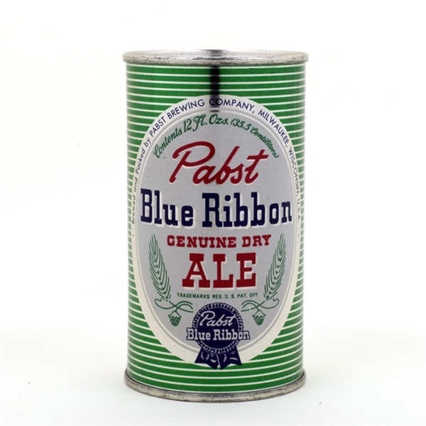 Pabst Blue Ribbon Ale Flat Top Beer Can